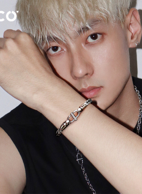 CCO嘻哈个性日字扣手链