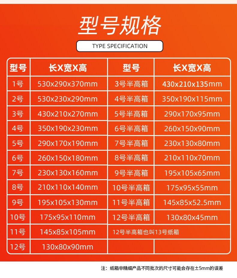 邮政纸箱箱子12号快递打包包装半高飞机盒搬家纸盒瓦楞打包箱纸箱 - 图3