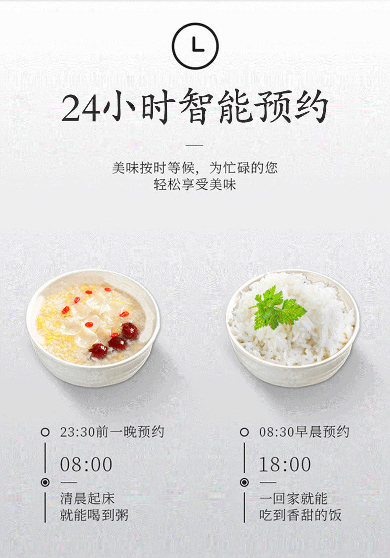 海尔家用电饭煲智能5 3-4-6-8人 海尔新瑞电饭煲