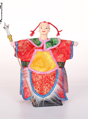 布袋戏手偶牛魔王儿童木偶玩具幼儿园表演福建非遗传统研学摆件