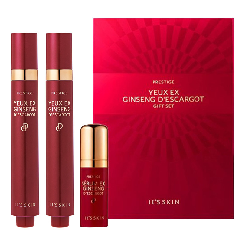 伊思红参蜗牛滚珠淡化黑眼圈女眼霜 itsskin伊思海外眼霜