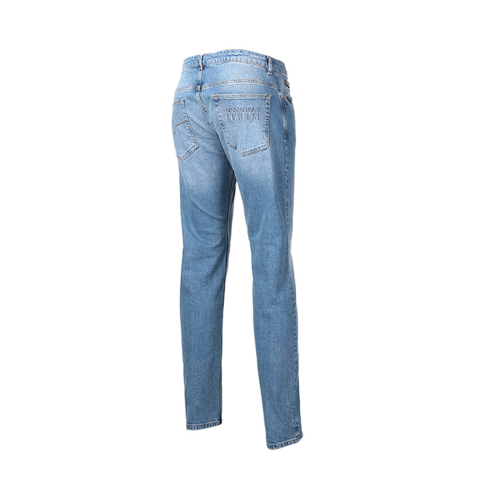 versace范思哲男士时尚浅蓝色 魅力惠海外折扣直营休闲裤