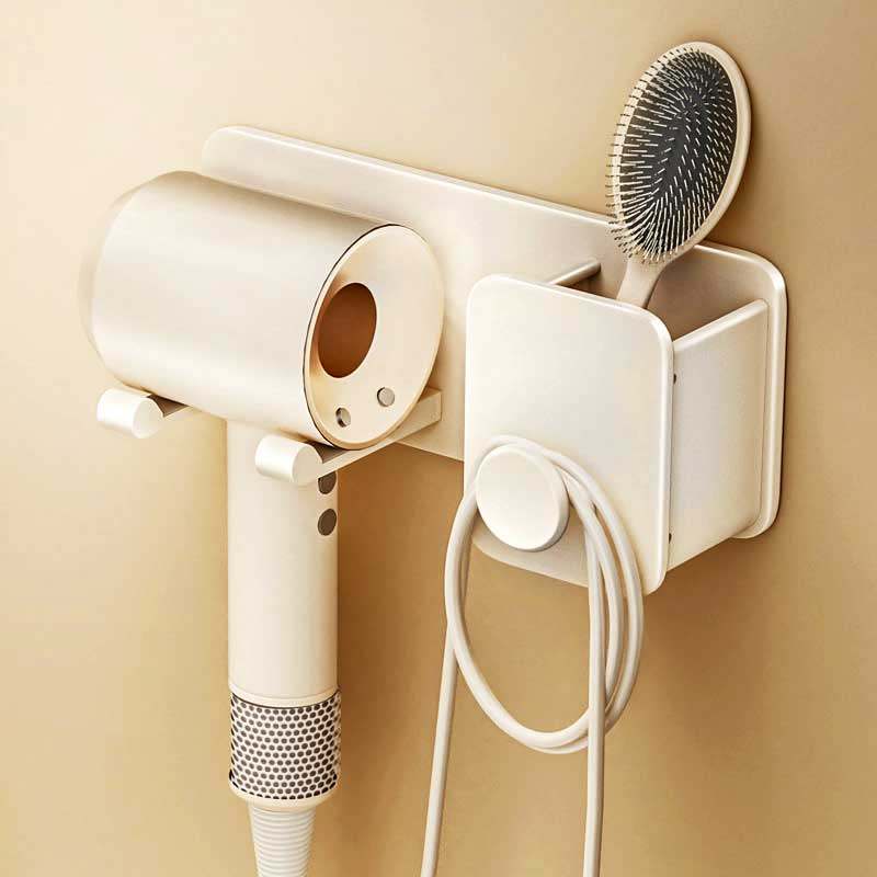 吹风机支架卫生间免打孔放徕芬戴森电吹风筒壁挂式浴室家用置物架,淘宝优惠券,粉丝福利购,淘宝优惠卷