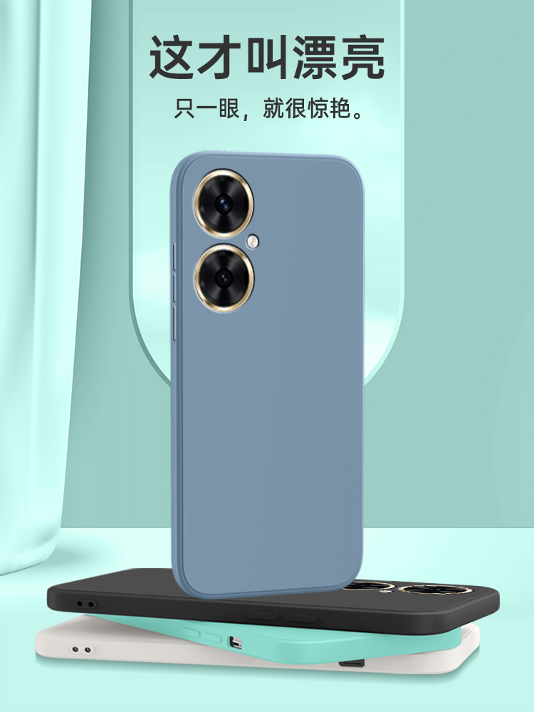 直边液态壳适用硅胶vivo y55t手机壳魔方保护套vivoy55t防摔防汗软全包镜头加厚磨砂男女新款潮个性简约-图0