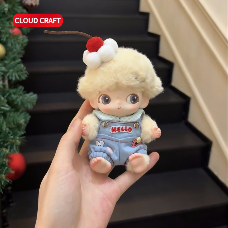 适用dimoo娃衣新生日记系列小蛋糕背带裤套装DIMOO新生娃衣着替,淘宝优惠券,粉丝福利购,淘宝优惠卷