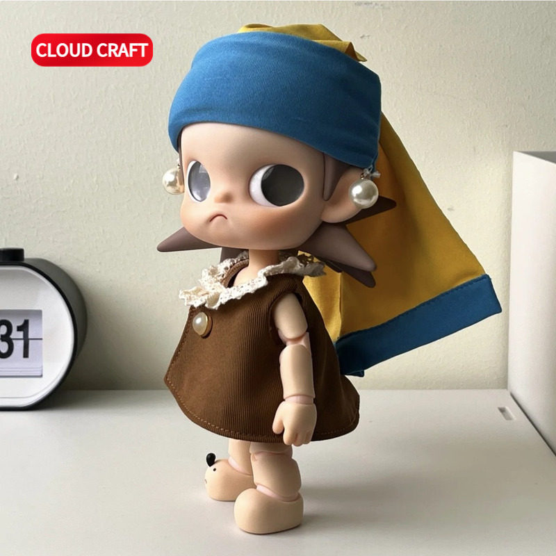 适应 Dimoo/嘎子姐/labubu娃衣少女的珍珠耳环套装搪胶毛公仔着替,淘宝优惠券,粉丝福利购,淘宝优惠卷