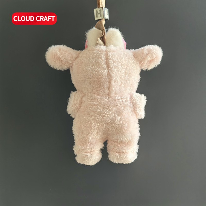 适用mini拉布布娃衣粉色美乐蒂连体衣10.5cm拉布布四代娃衣 - 图2