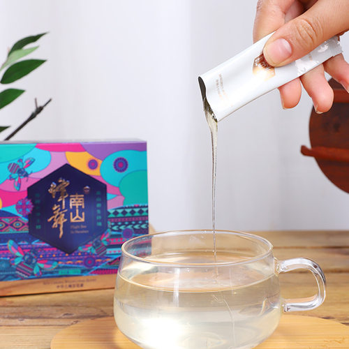 蜂舞南山小包装便携独立条装 中华土蜂百花蜜 120g - 图0