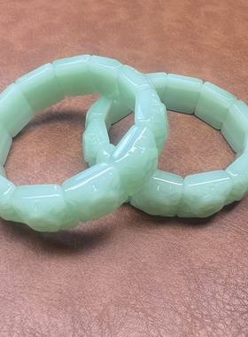 666和田玉手镯【无礼盒】