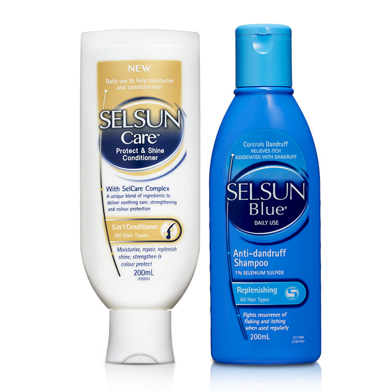 【洗护套装】selsun去屑干枯护发素 selsun洗护海外洗护套装