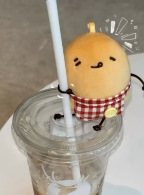 迷你土豆毛绒玩具背包挂件情侣