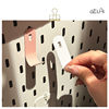 Perforated board accessories square hole round hole universal storage hook