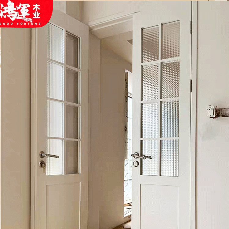 厨房门书房推拉门阳台隔断门玻璃门法式双开门卧室门实木门圆弧门,淘宝优惠券,粉丝福利购,淘宝优惠卷