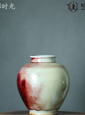 裴帅领煤烧玉石釉博古架