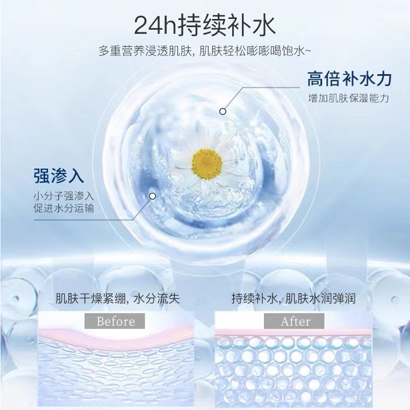 小红书推荐大瓶爽肤水女补水保湿湿敷大黄水精华水正品官方旗舰店