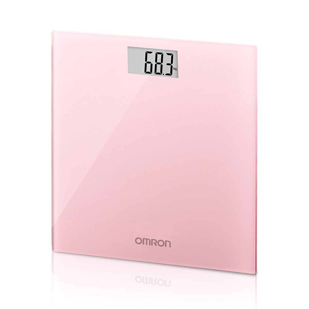 欧姆龙（OMRON）电子体重秤 HN-289（粉/白） 体重计体重称健康秤