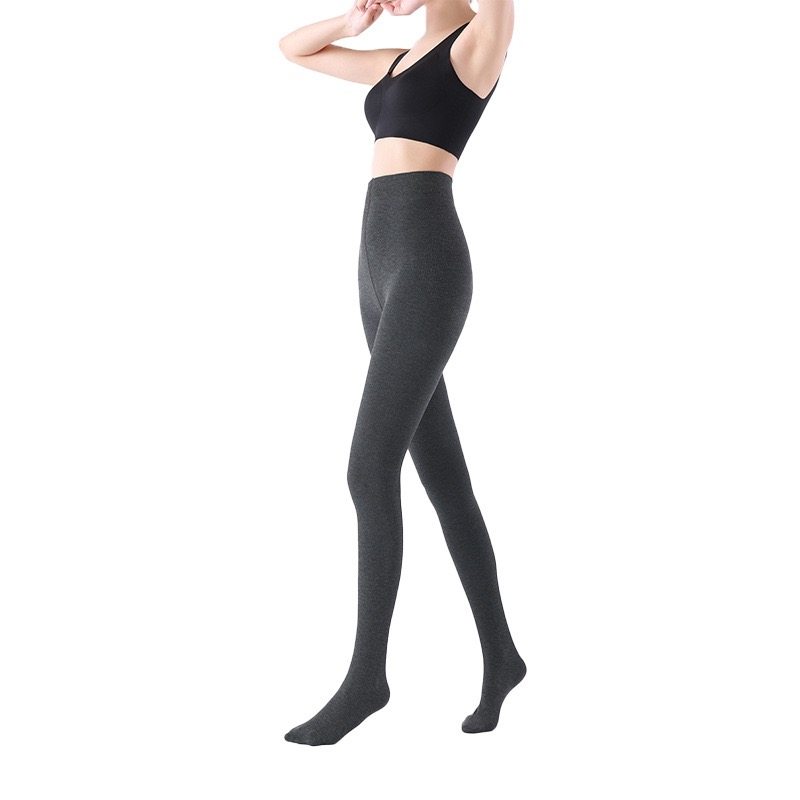 加长浅灰色打底裤女螺纹薄款高个子条纹冬加绒加厚棉质连裤袜春秋,淘宝优惠券,粉丝福利购,淘宝优惠卷