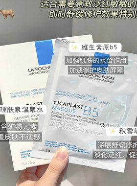 法国理肤泉B5面膜专柜经典款