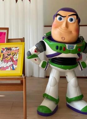 巴斯光年玩具总动员网红胡迪巴斯光年大摆件潮玩公仔客厅装饰雕塑