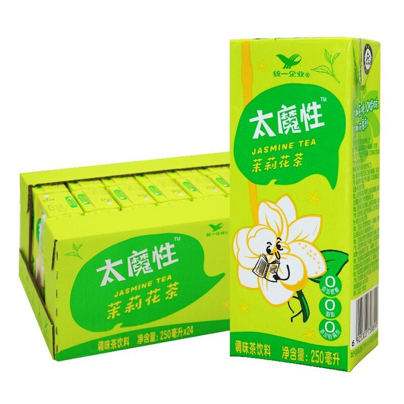 统一冰红茶饮料250ml*24盒500ml*15瓶整箱批特价太魔性柠檬味饮品-图0