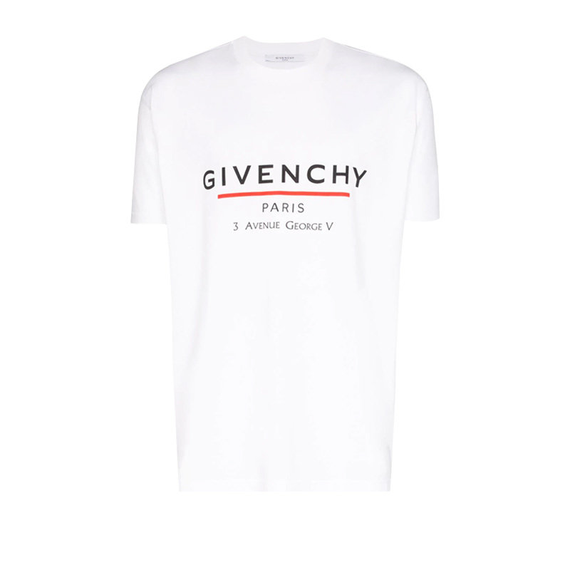 givenchy /纪梵希男装白色经典t恤 奢批海外T恤
