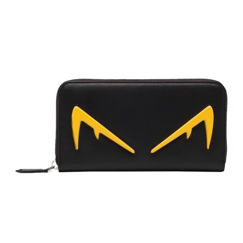 FENDI Классический кожаный длинный бумажник, маленькая сумка клатч