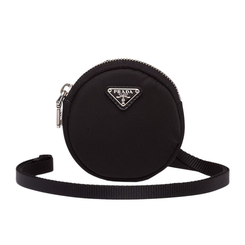 prada /普拉达女士经典黑色斜跨包 奢批海外女士包袋