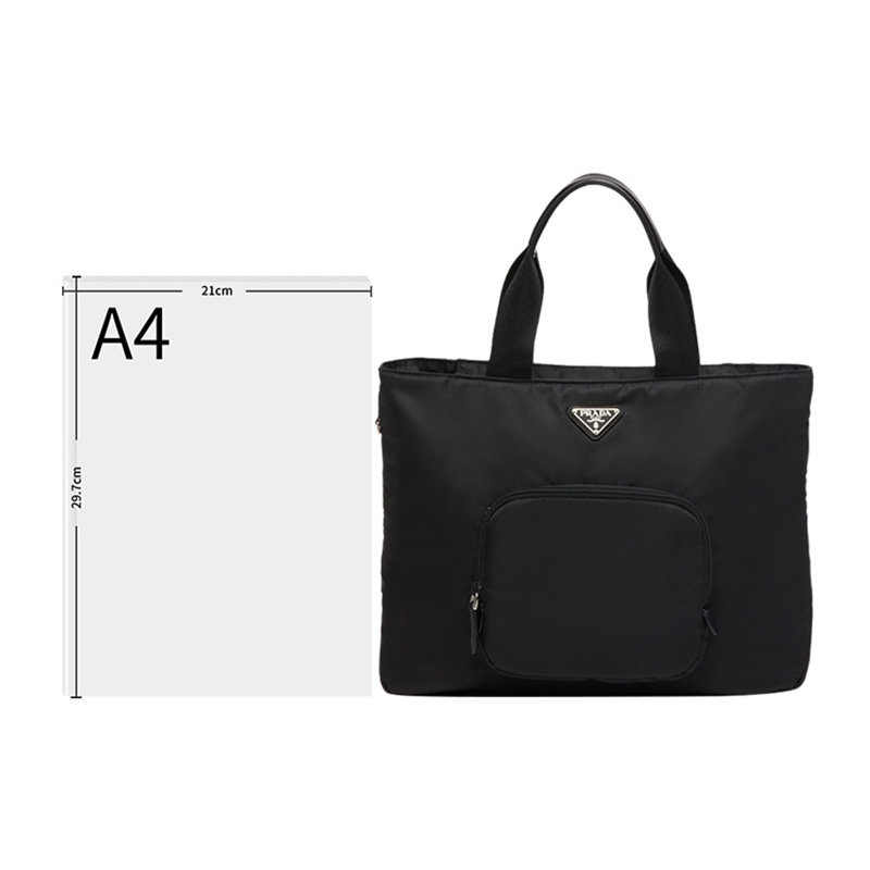 prada/普拉达女士黑色手提包 奢批海外女士包袋