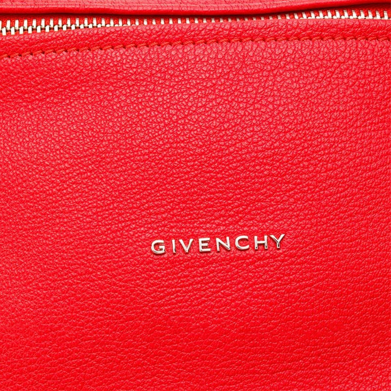 givenchy女士红色山羊皮手提单肩包 奢批海外女士包袋