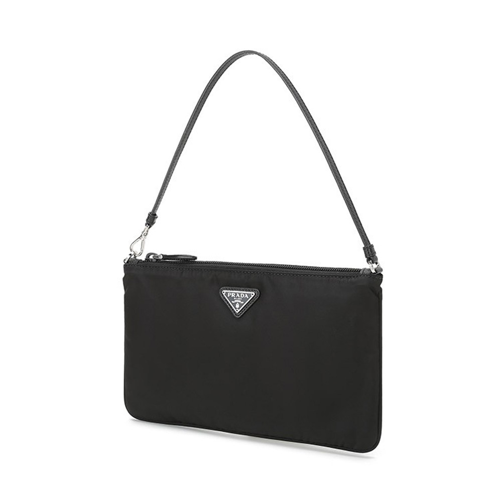 prada女士黑色腋下单肩包 奢批海外女士包袋