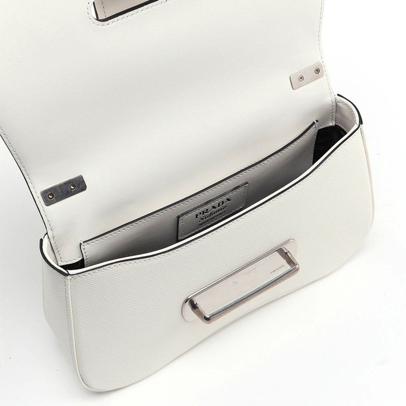 prada /普拉达新款系列翻盖斜挎包 奢批海外女士包袋