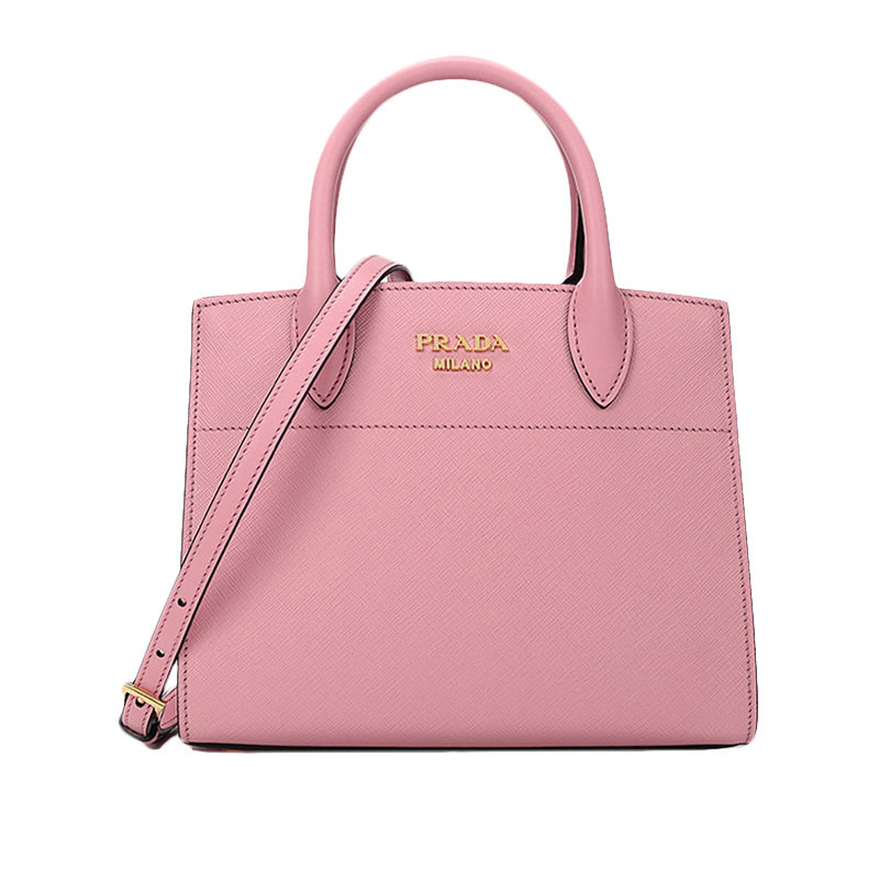 prada官网正品女士新款粉色单肩包 奢批海外女士包袋