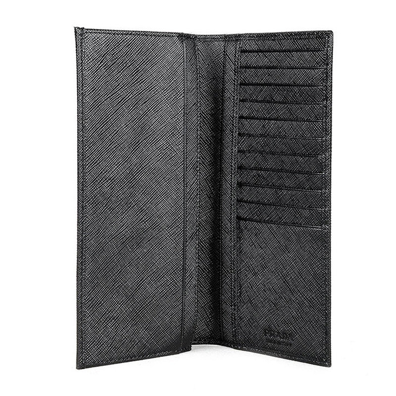 prada男包黑色净版字母logo 奢批海外钱包