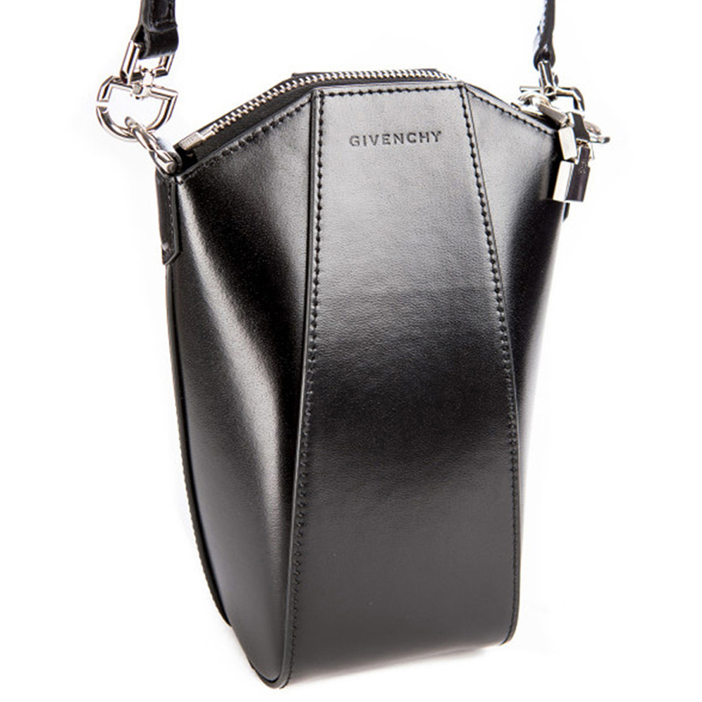 givenchy女士黑色迷你链条斜挎包 奢批海外女士包袋