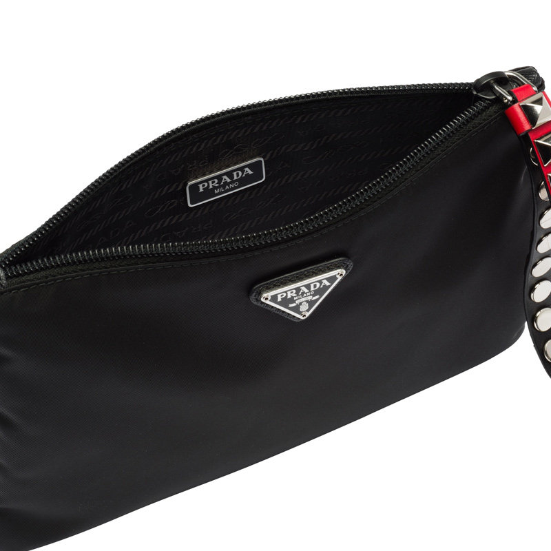 prada /普拉达新款女士黑色钱包 奢批海外女士包袋