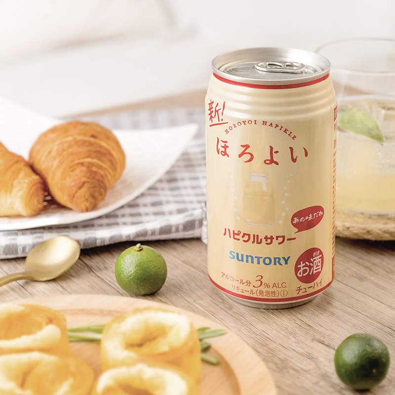 三得利预调酒官方旗舰店【情人节】进口三得利和乐怡鸡尾酒酸乐乳饮料味350mL6罐果酒2