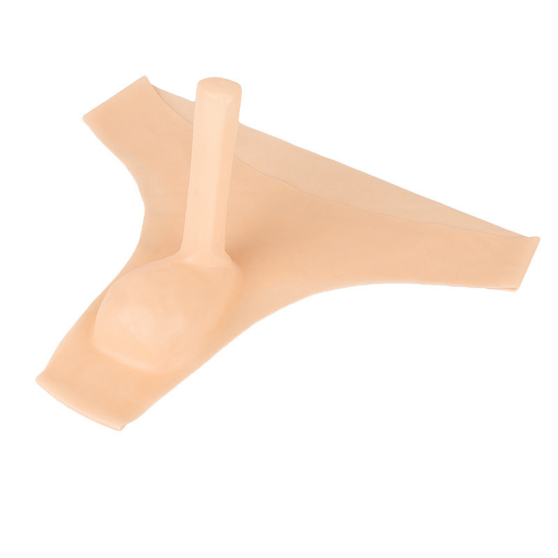 避孕内裤男丁字裤透明囊袋安全裤橡胶乳胶jj套紧身超紧三角裤男,淘宝优惠券,粉丝福利购,淘宝优惠卷