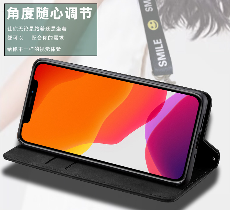 翻盖皮套适用魅族21note软壳20c保护18s套17pro防摔16th手机壳16xs斜挎15/x8/mx5/pro7plus-图2