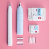 Ластик для школьников, художественный хайлайтер, пылесос, автоматический комплект, 3 предмета, простой и элегантный дизайн, полностью автоматический