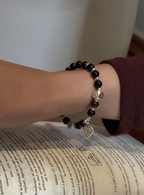 串珠手链S925银全新简约韩式风