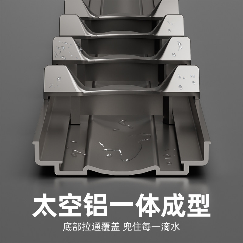 碗碟收纳架厨房抽屉碗架内置分隔橱柜碗盘太空铝柜内放碗蝶子盘子,淘宝优惠券,粉丝福利购,淘宝优惠卷