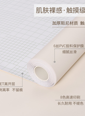 加厚桌面贴纸自粘肤感膜家具改色专用柜子柜门橱柜衣柜翻新高级感