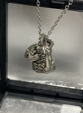 蒲牢铃铛→铃铛界的劳斯莱斯小众设计吊坠复古精巧个性做旧礼物