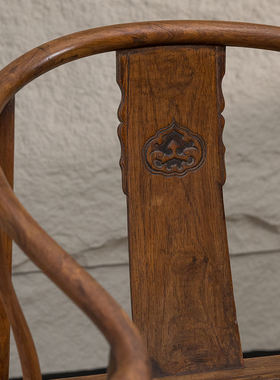 明代黄花梨圈椅明清古典家具古董收藏真品拍卖海南黄花梨主人椅子