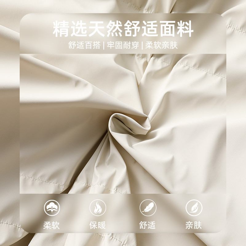 查尔斯桃心毛领棉衣服休闲套装男女冬季新款加绒加厚弯刀长裤子潮,淘宝优惠券,粉丝福利购,淘宝优惠卷