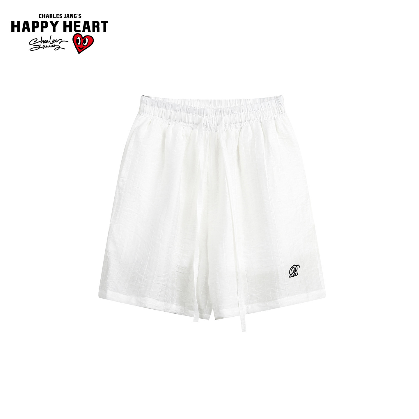 查尔斯桃心透气短裤夏季美式宽松休闲运动速干凉感潮牌沙滩裤男款,淘宝优惠券,粉丝福利购,淘宝优惠卷