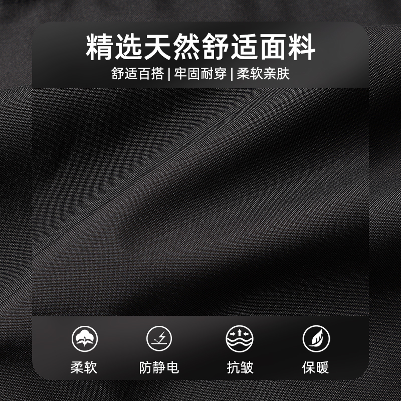 查尔斯桃心秋冬新款个性字母立领休闲棉服男御寒加厚保暖棉袄棉衣