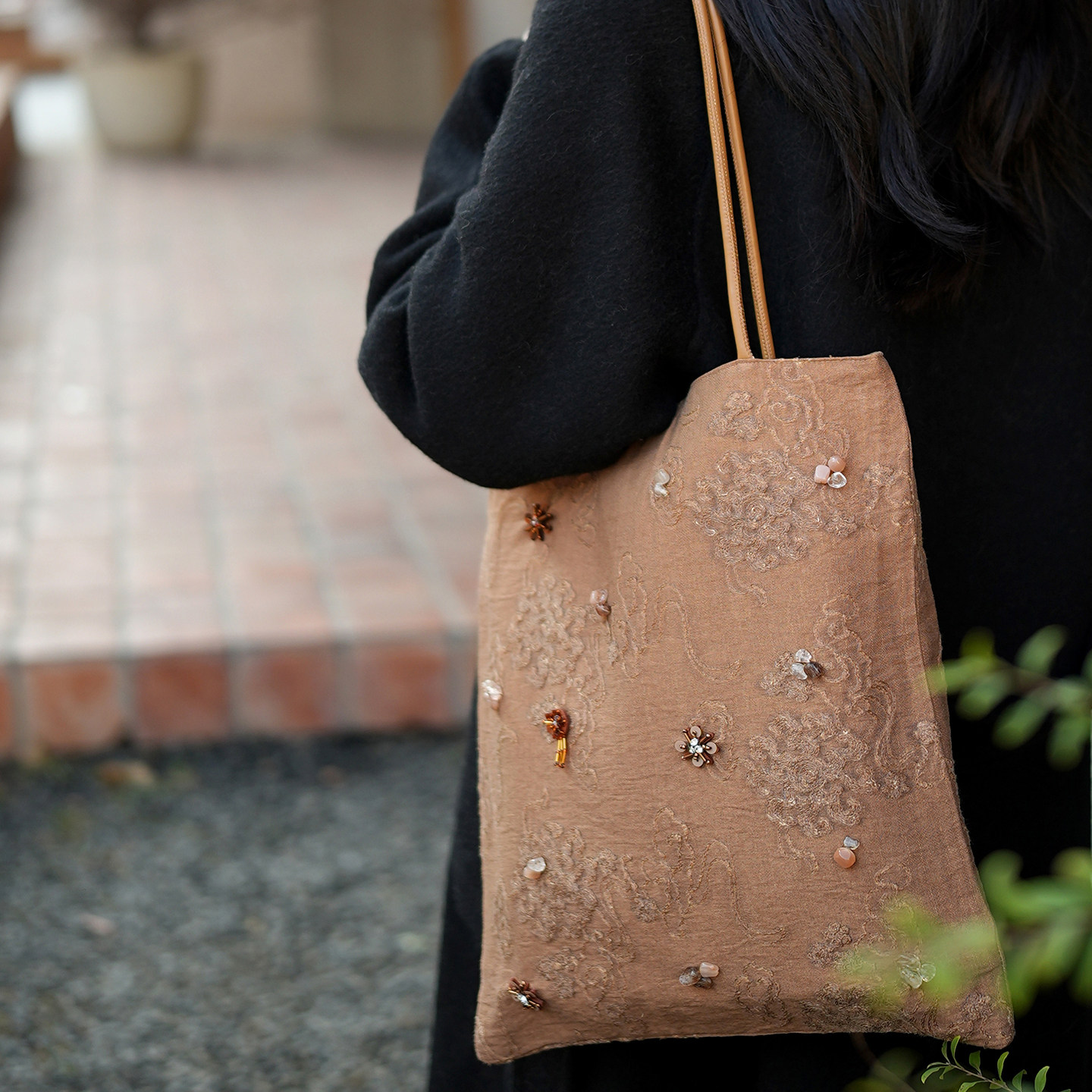 【杭州工艺美术博物馆】晶粹集文创单肩包手拎包文化创意包袋