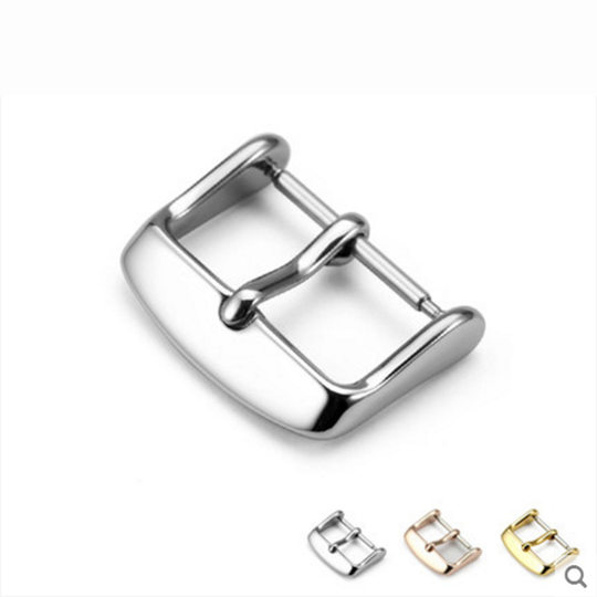 Пряжка для часов из нержавеющей стали, пряжка из нержавеющей стали 316L, пряжка для ремешка для часов, аксессуары для часов высокого класса 12, 14, 18, 20, 22 мм14