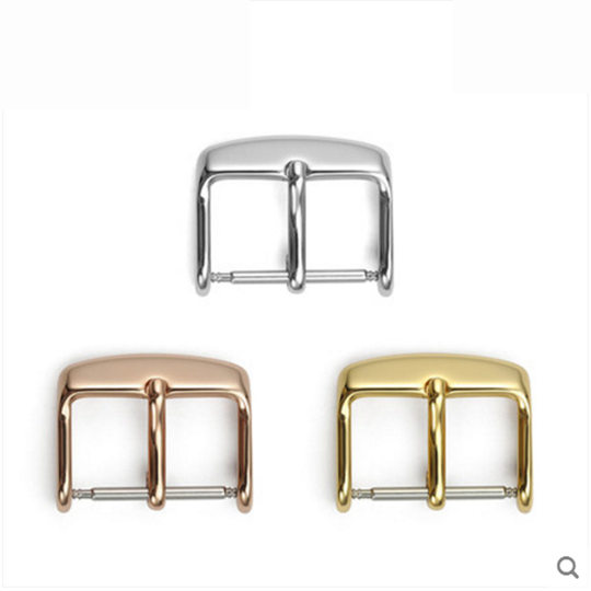 Пряжка для часов из нержавеющей стали, пряжка из нержавеющей стали 316L, пряжка для ремешка для часов, аксессуары для часов высокого класса 12, 14, 18, 20, 22 мм14